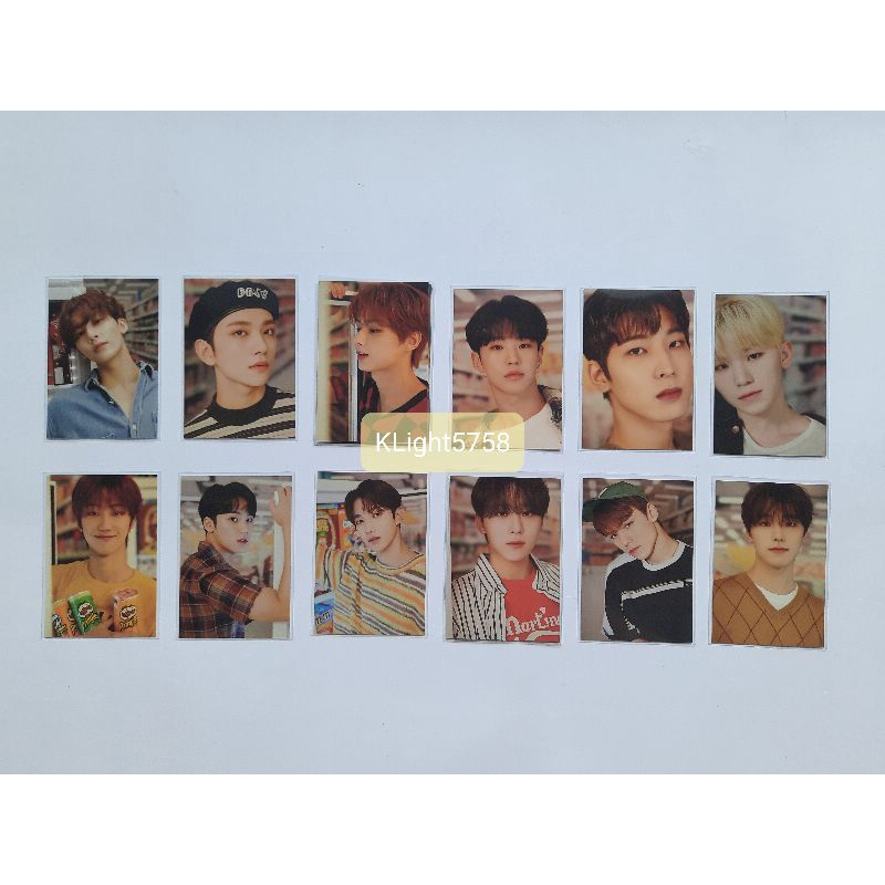 [Ready INA] Seventeen Hybe Insight Member PC Photocard Jun Wonwoo Woozi Seungkwan Vernon Dino