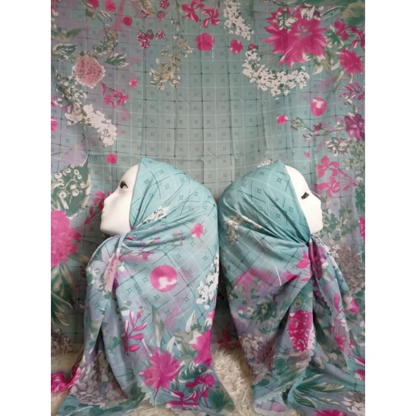 DEENAY HIJAB VOAL MOTIF AYANA JILBAB MM