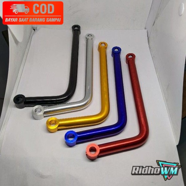 Pangkon Braket Knalpot Cnc Model L  Universal Braket Pangkon Knalpot Ninja