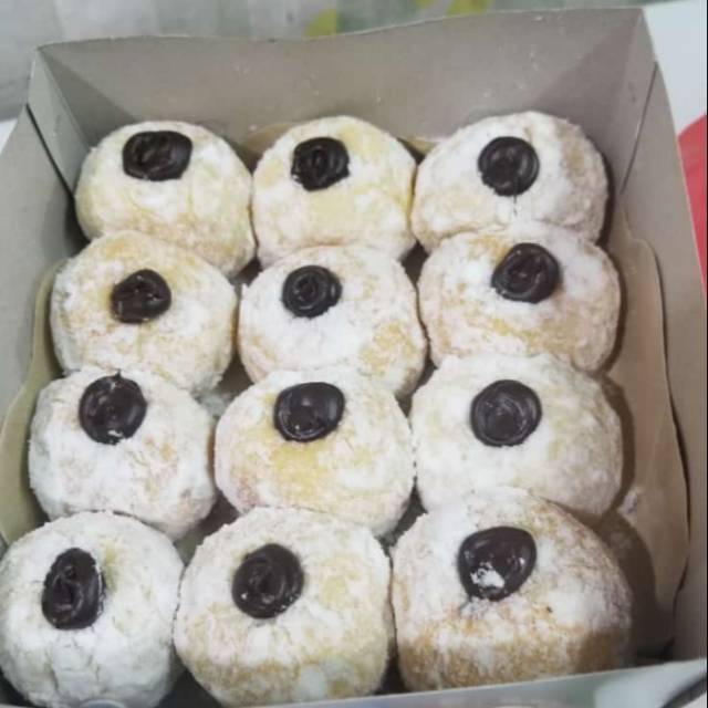 

Donat Coklat bomboloni