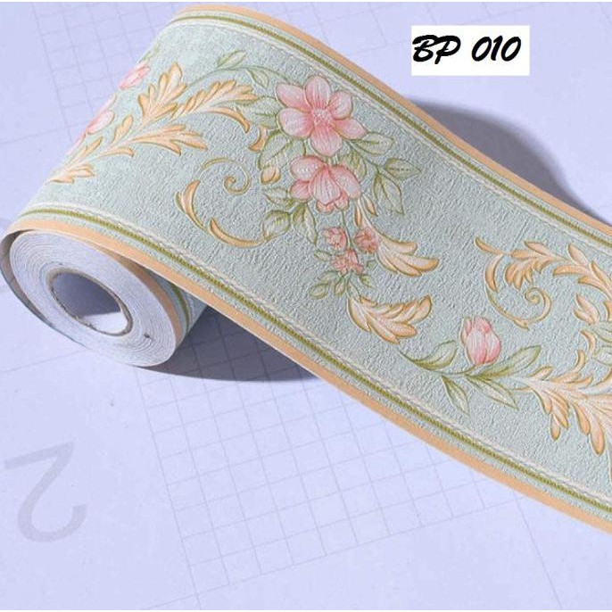 Premium wall border sticker wallpaper dinding list timbul texture 10