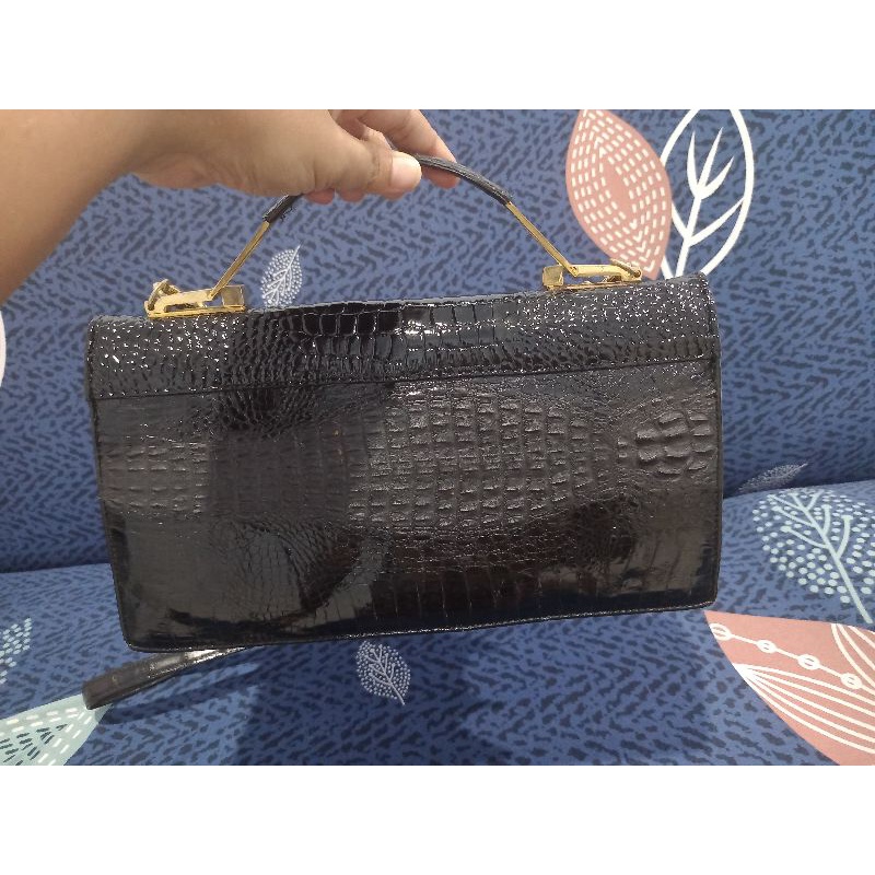 tas kulit buaya preloved