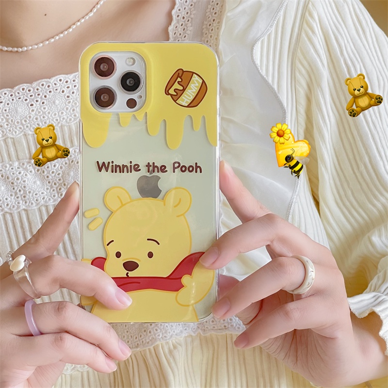 Hard Case Tpu Motif Winnie The Pooh Untuk Iphone 11 12 13pro 11PROMAX