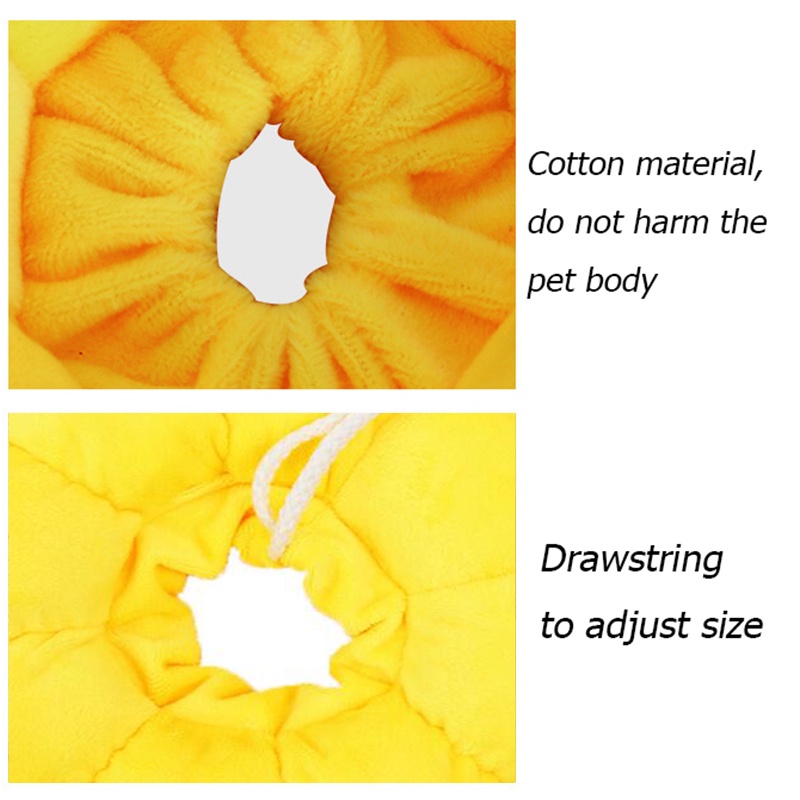 Pet Collar Bantal/Cone Corong Pelindung Anjing Kucing/Anti-licking Collar/Pet Recovery Collar Cat Dog