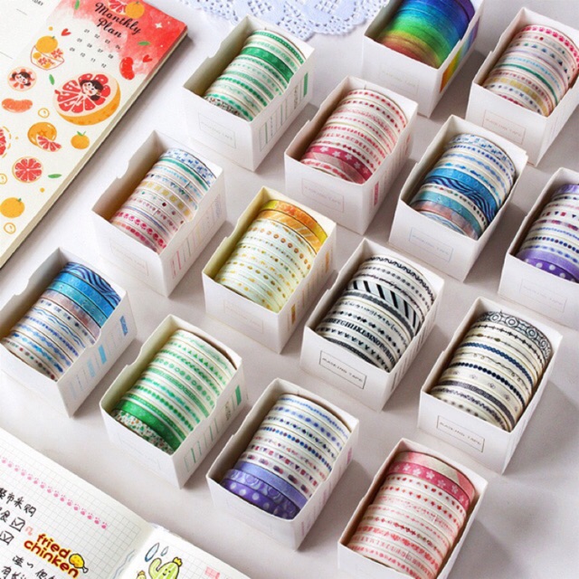 

washi tape slim set