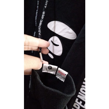 Ziphoodie Aape original//Hoodie a bathing ape original second