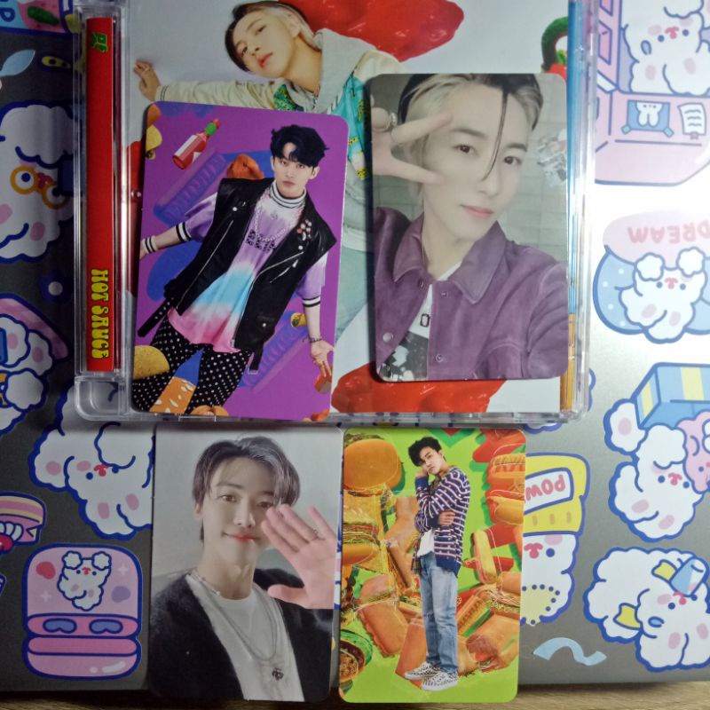 [SHARING] Nct Dream Album Hot Sauce Jewel Case Ver Pc Jisung Pc Chenle AR Haechan Album only Jaemin