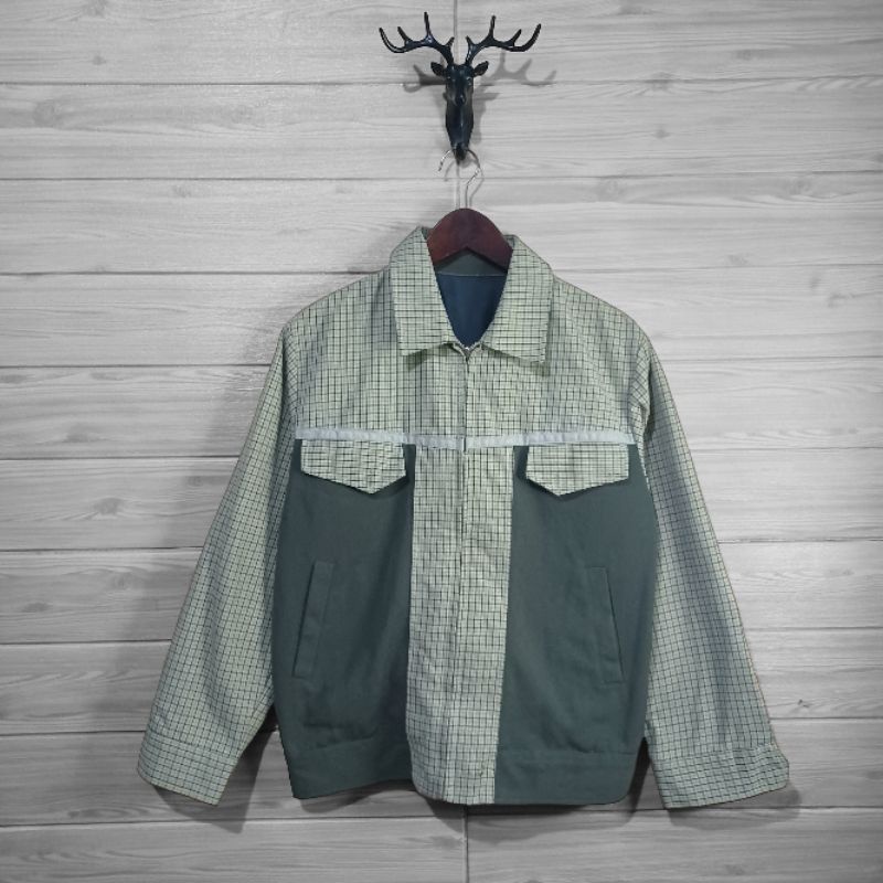 Jaket / Works Jacket Plain Size M P65 x L55