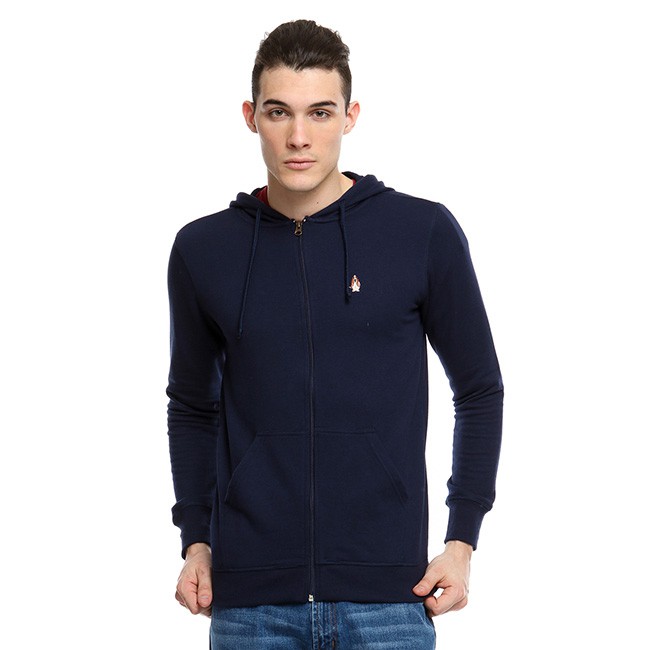Hush Puppies Sweatshirt Pria Jacko Navy