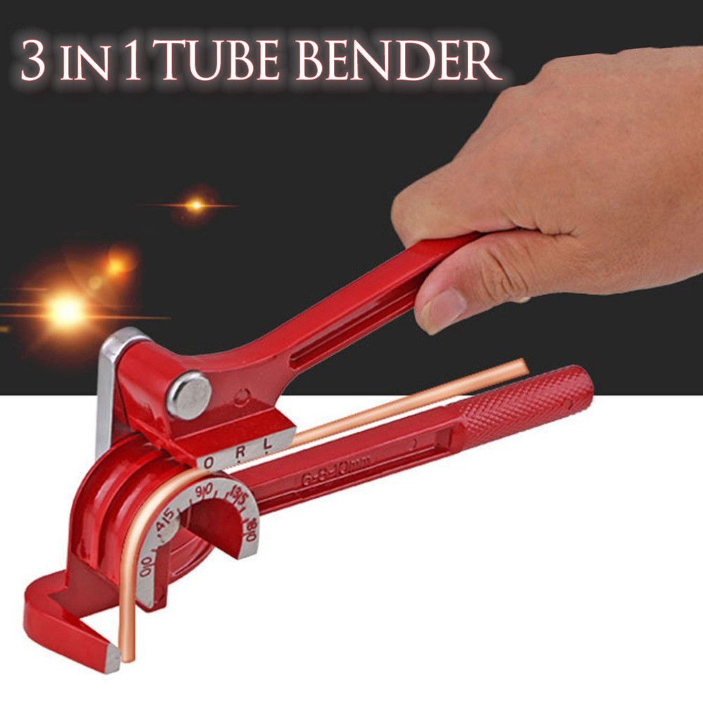 alat pembengkok pipa / tube bender 3 in 1 membengkokkan pipa berdiameter 6/8/10mm (1/4&quot;, 5/16&quot;, 3/8&quot;)