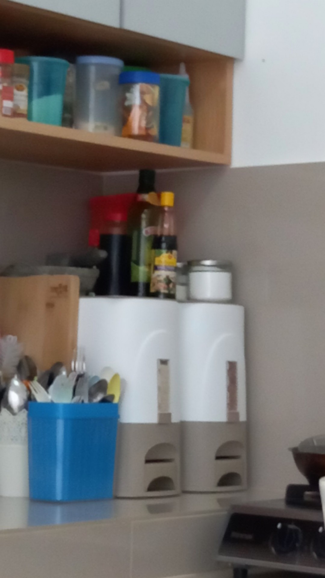 Tempat Beras Rovega Rice Wise Dispenser 5 Kg Rcb-05