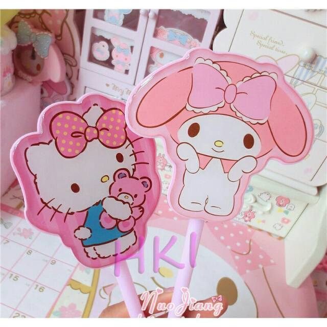 

Pulpen Gel Hello Kitty Melody Doraemon