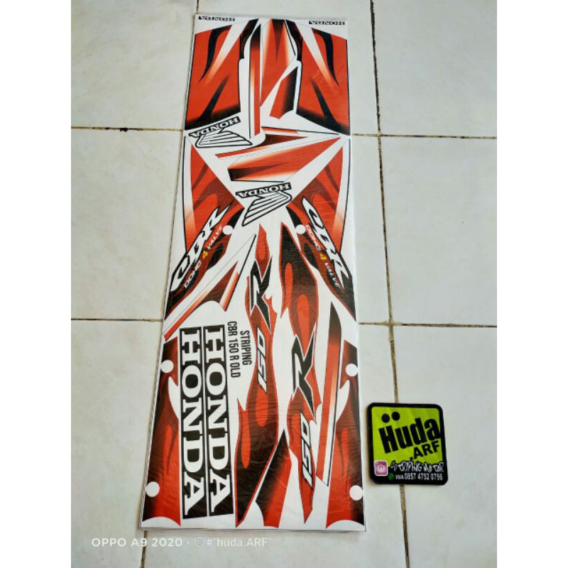 striping/stiker/lis variasi honda cbr lama cbr old