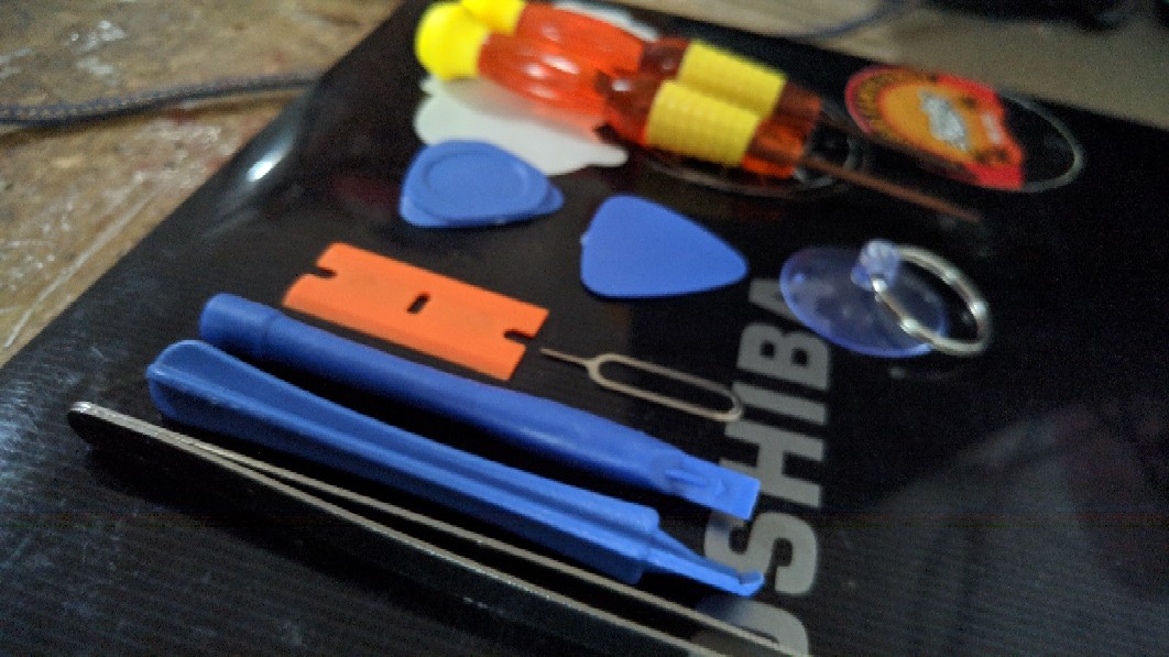 Toolset Obeng Sett 10 In 1 Alat Buka Lcd Touchscreen Casing Reparasi Sparepart Handphone