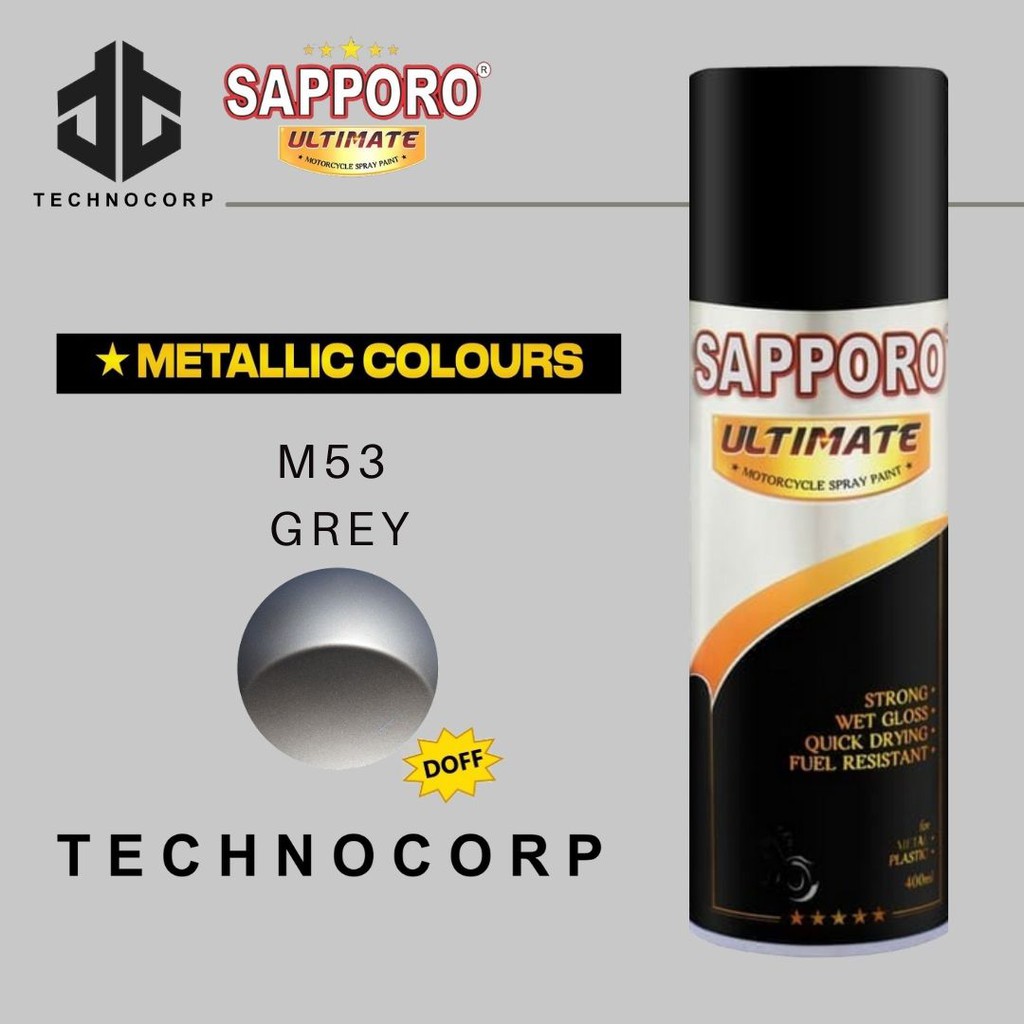 Cat Semprot SAPPORO ULTIMATE M53 GREY / DOFF