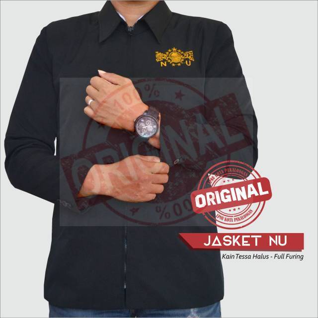 Jaket Nu jasken Nu jas nu nahdlatul ulama bordir kuning