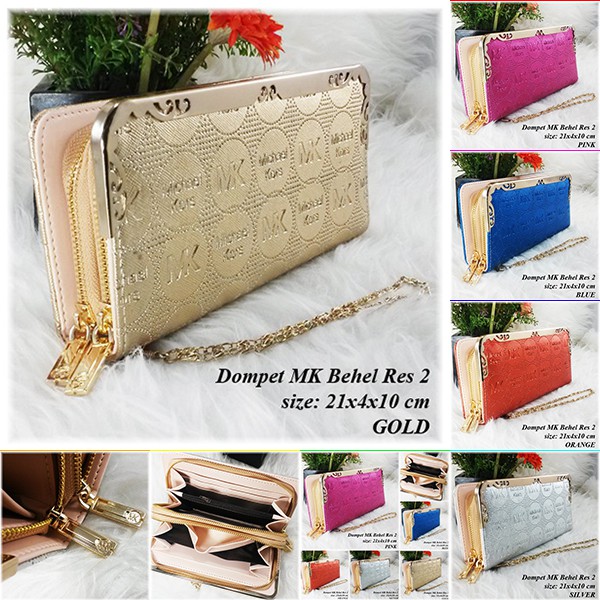 GRATIS ONGKIR DOMPET PANJANG WANITA IMPORT BRANDED MK MICHAEL KORS BEHEL RES 2 WALLET AA106