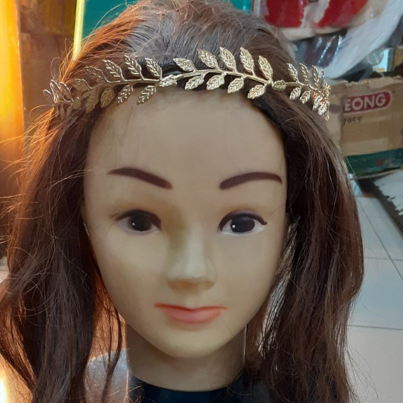 Mahkota Yunani Daun-Flower crown Yunani