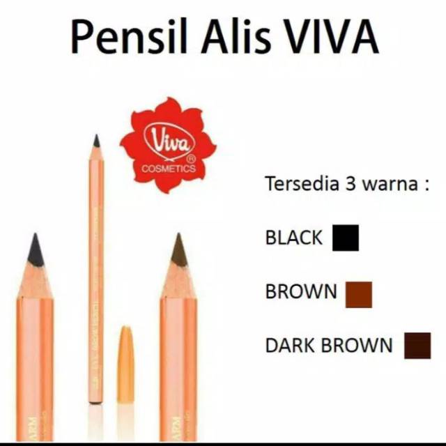 PENSIL ALIS VIVA ORIGINAL PENSIL ALIS RATU PENSIL ALIS