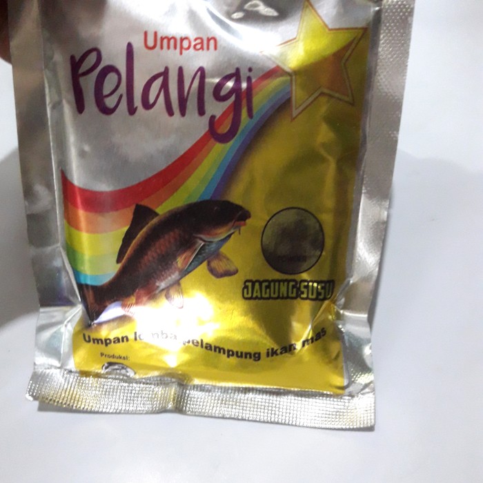 

umpan pelangi jagung susu