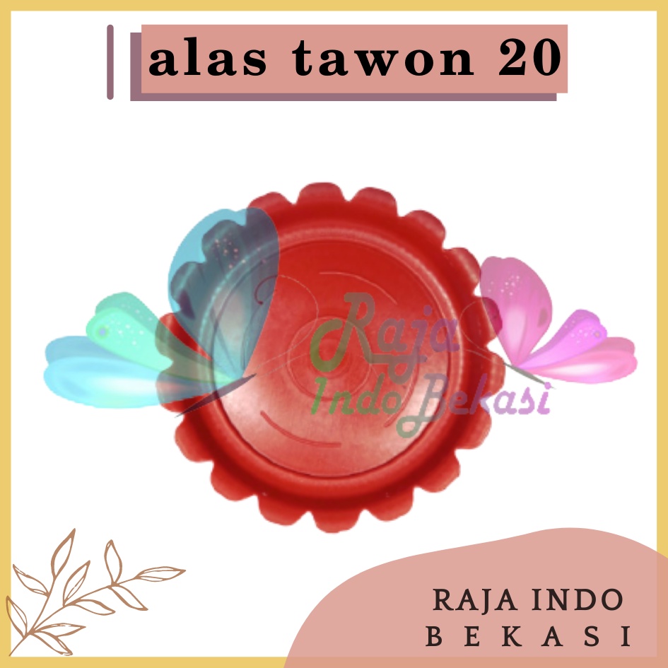 Tatakan Pot Alas Tawon 20 Putih Merah Hitam Garden Of Love Alas Kembang 20 21 24 Pot Tawon 20 21 14