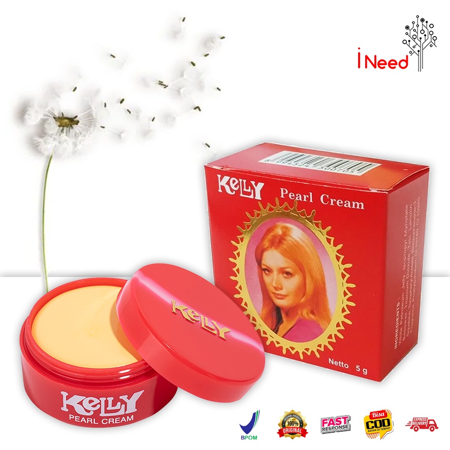 (INEED) Kelly Cream Pearl 5gr 15gr Kecil Besar Original