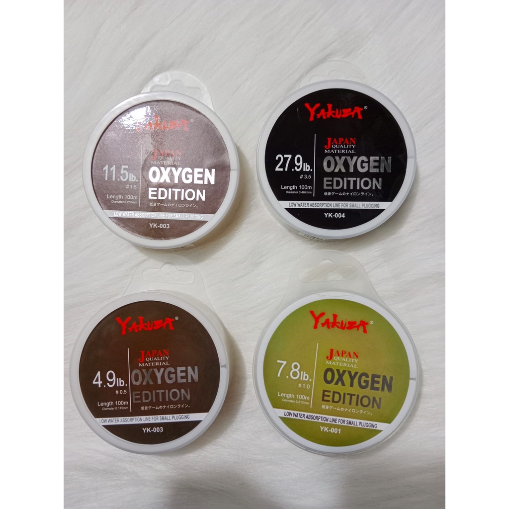 Senar Pancing Yakuza Oxygen 100m / Tali Pancing Yakuza