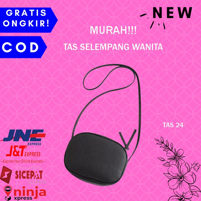 Tas Slempang Selempang Wanita Cewe Cewek Elegan Kekinian Simpel Terbaru 2021 Murah Slempang - R19