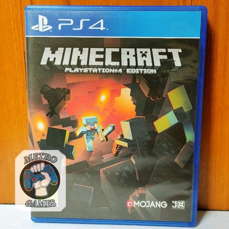 PS4 Minecraft Playstation 4 Edition PS4 Kaset Mine Craft Minecraf Maincraft CD BD Game Games PS 4 5 Playstation Main craf minecraf mincraft minecraf mincraf minecraft. craf mine craft anak mainan gim ps4 ps5 vr