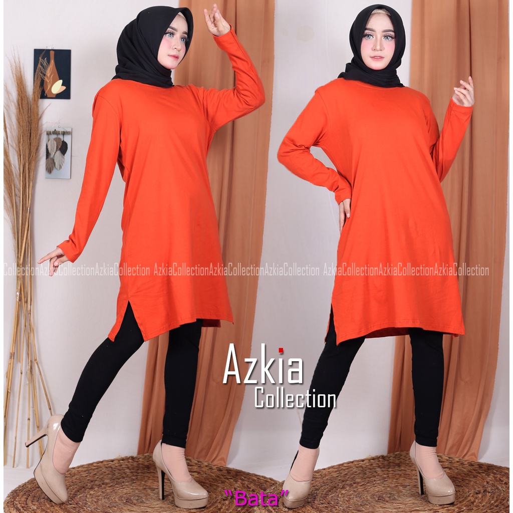 tunik wanita katun combed 24s