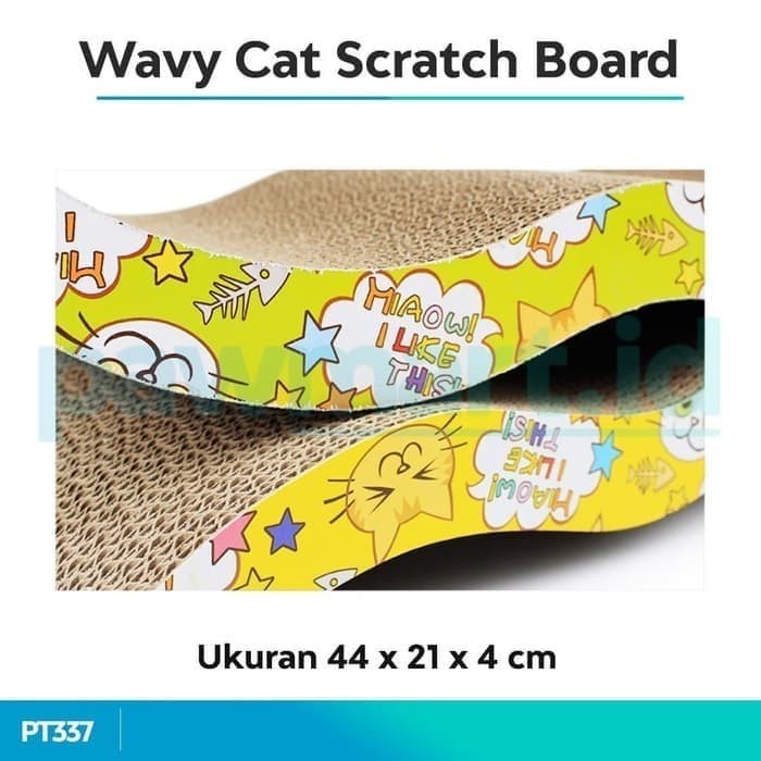 BAROKAH GAMIS ORIGINAL GARANSI 1 BULAN KERUSAKAN WAVY Cat Scratch Board dog