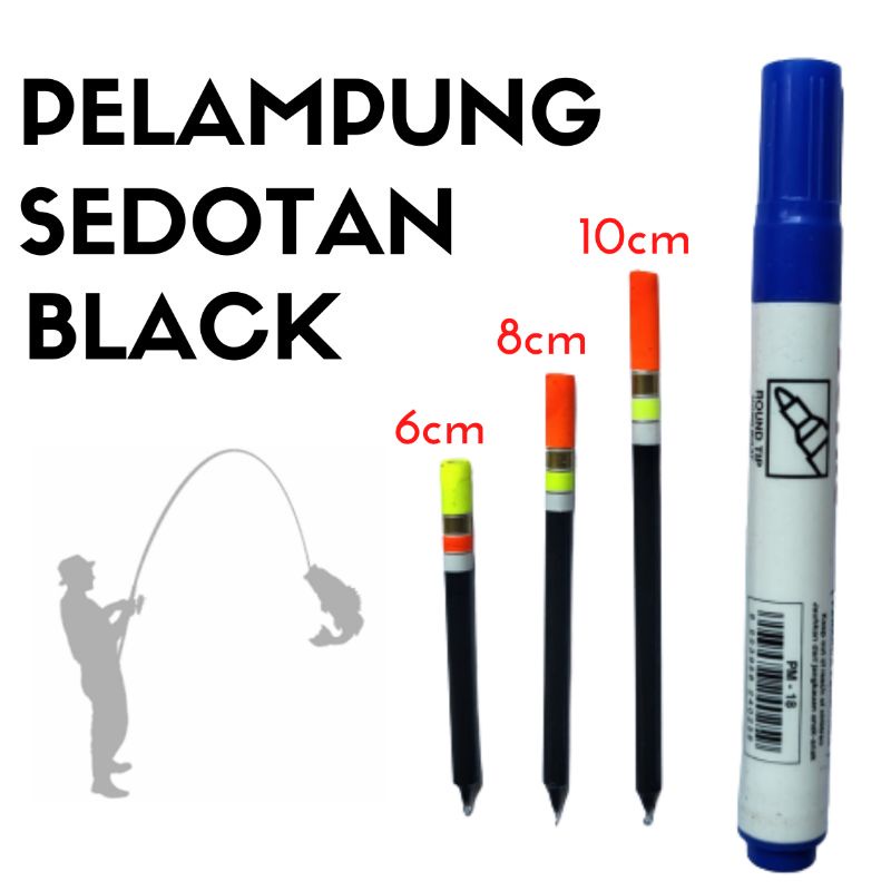 Pelampung SEDOTAN PIPET Hitam