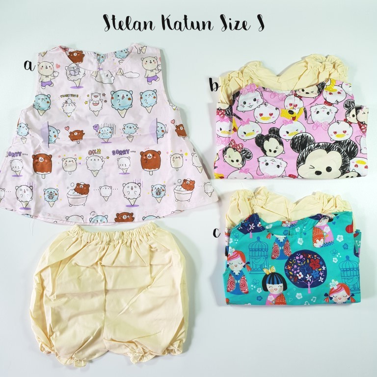 Stelan Anak Katun Size S