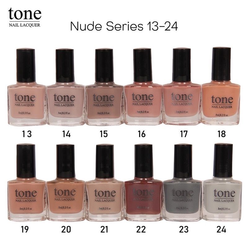 CAT KUKU / KUTEK TONE 24 WARNA (SERIES NUDE)