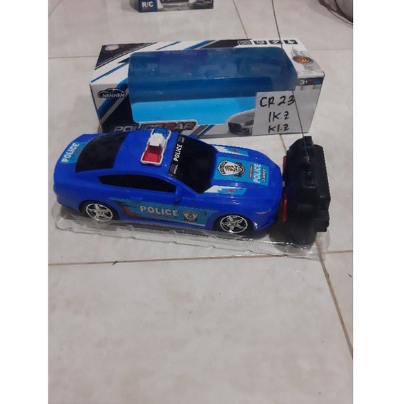 mainan mobil remote control POLISI REMOT MODEL RACING berlampu / mobil RC SPORT CAR SPEED