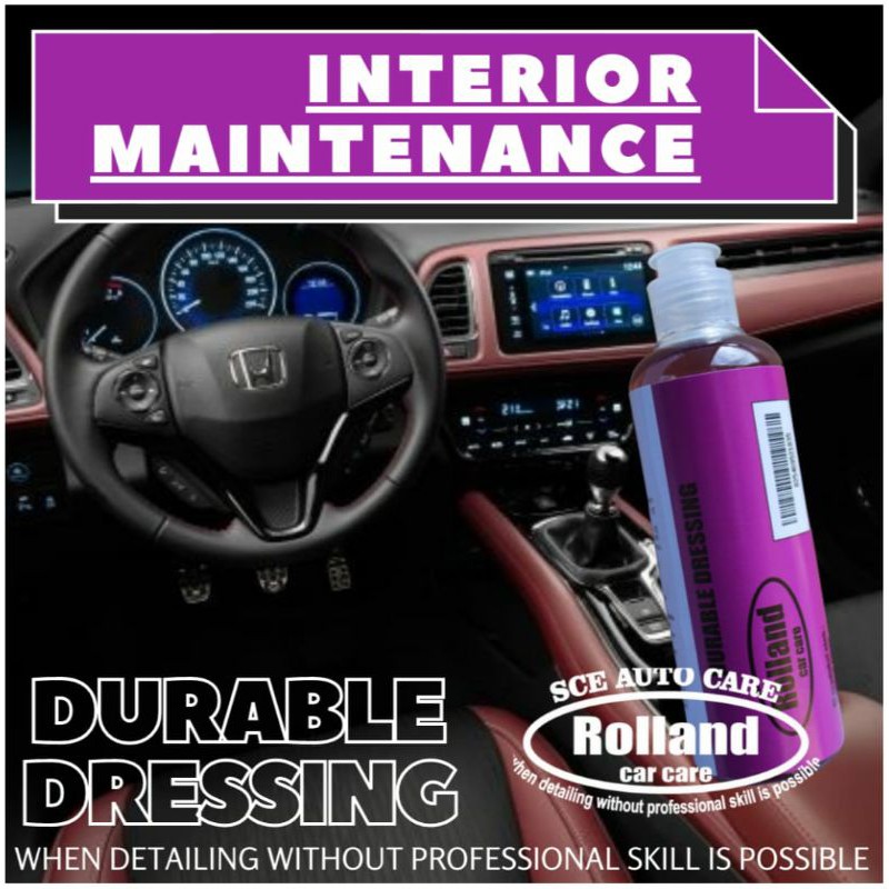 PERAWATAN INTERIOR MOBIL PERAWATAN CAT DOFF PENGHITAM BAN ROLLAND DURABLE DRESSING PENGHITAM CAT DOF
