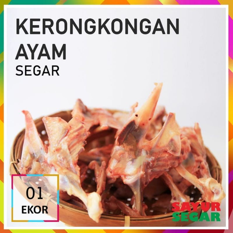 

kerongkongan ayam 1 ekor fresh segar