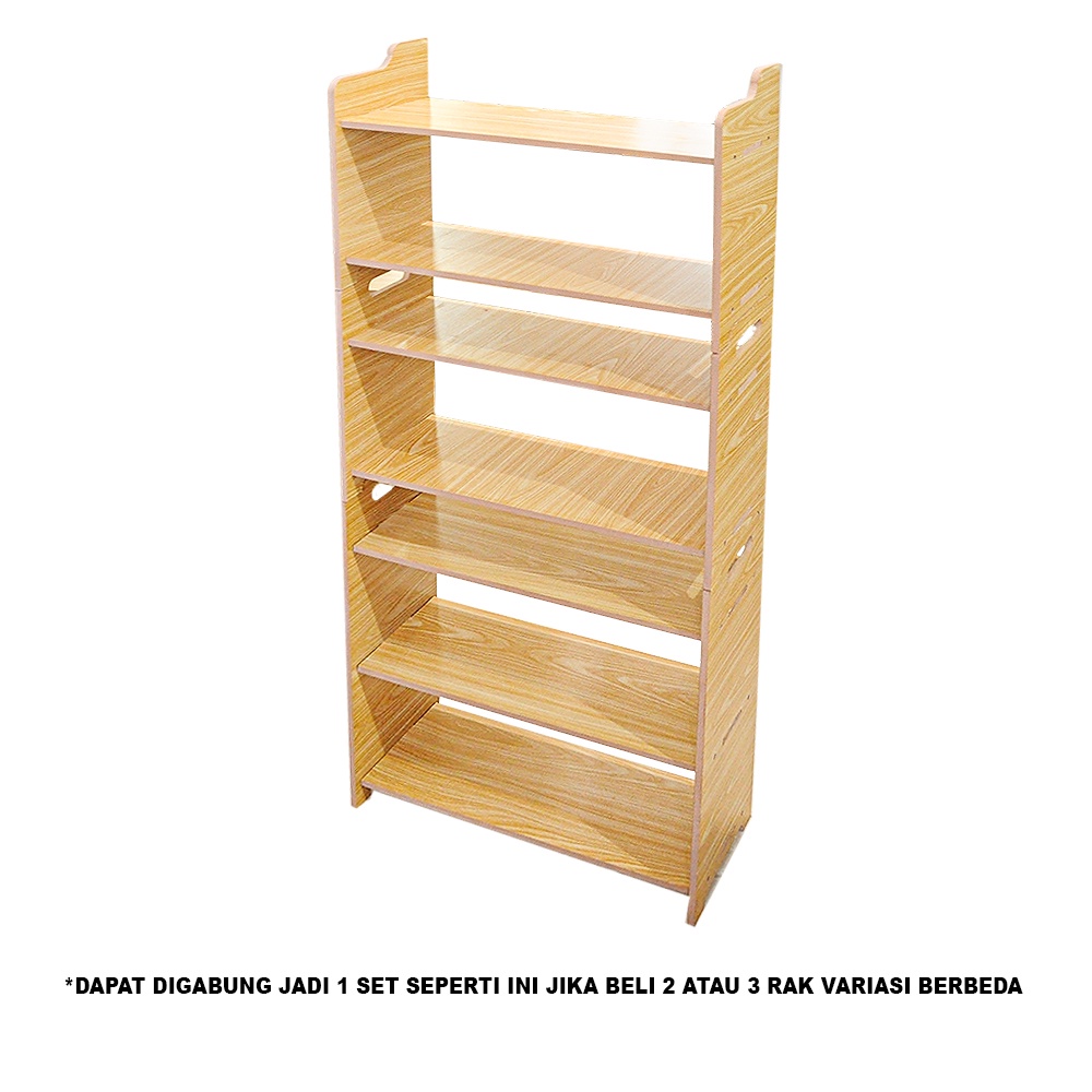 Rak Sepatu Susun Serbaguna Minimalis Shoe Rack MDF - LC047