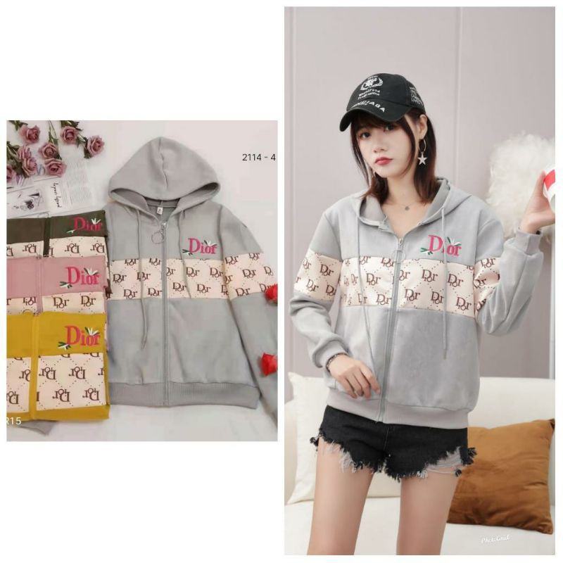 Jaket Import Suede Jaket Wanita Hodie Branded