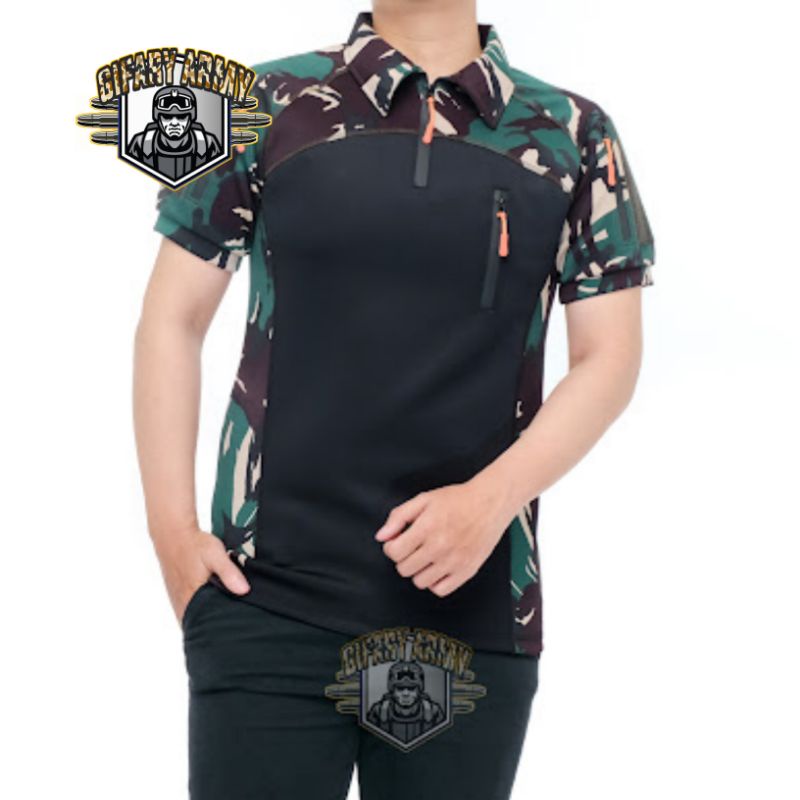 Kaos BDU Combat Scuba Tactical premium lengan pendek Terbaru, Baju BDU Tactical Scuba lengan pendek