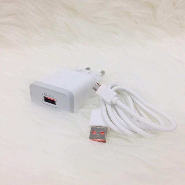 Charger Ori 100% Xiaomi Type C Quallcomm 3.0 Fast Charging MI8 Original Cas/casan/TC/Travel