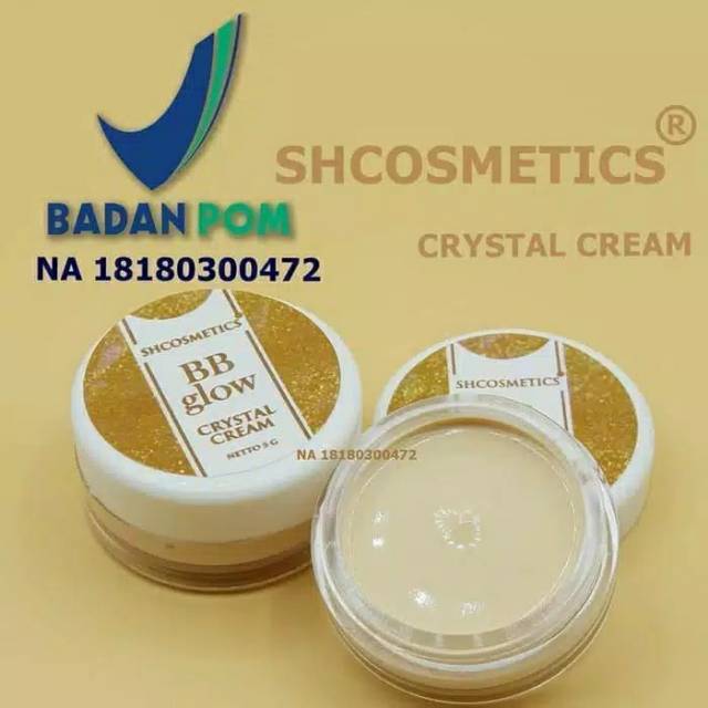 BB GLOW CRYSTAL CREAM / BB GLOW SH COSMETICS BPOM