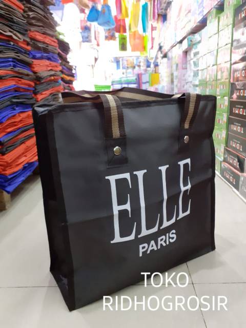 TAS PASAR PAKAI RING.( 50 X 46 X 18 ) TANGGUNG TINGGI.