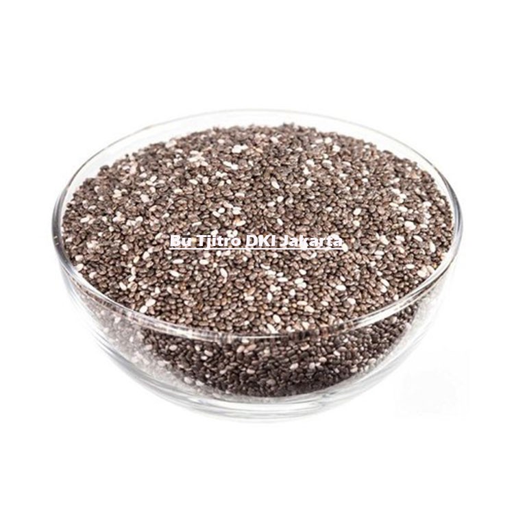 Pure Black Chia Seed Mexico 100% Organic 1 Kg - Chiaseed Premium Grade A+