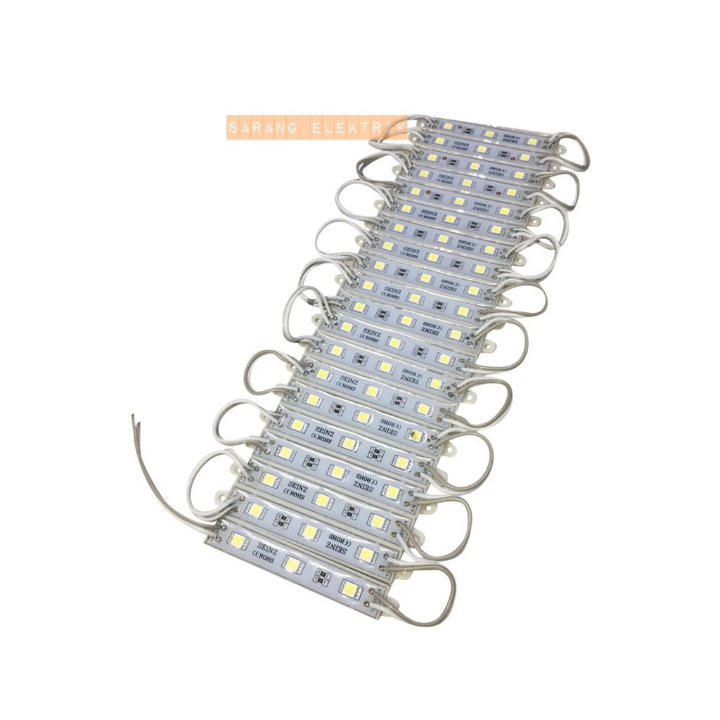 GTS Seinz Lampu Modul 3Mata (20 Strip/Baris) module led smd 5050 waterproof