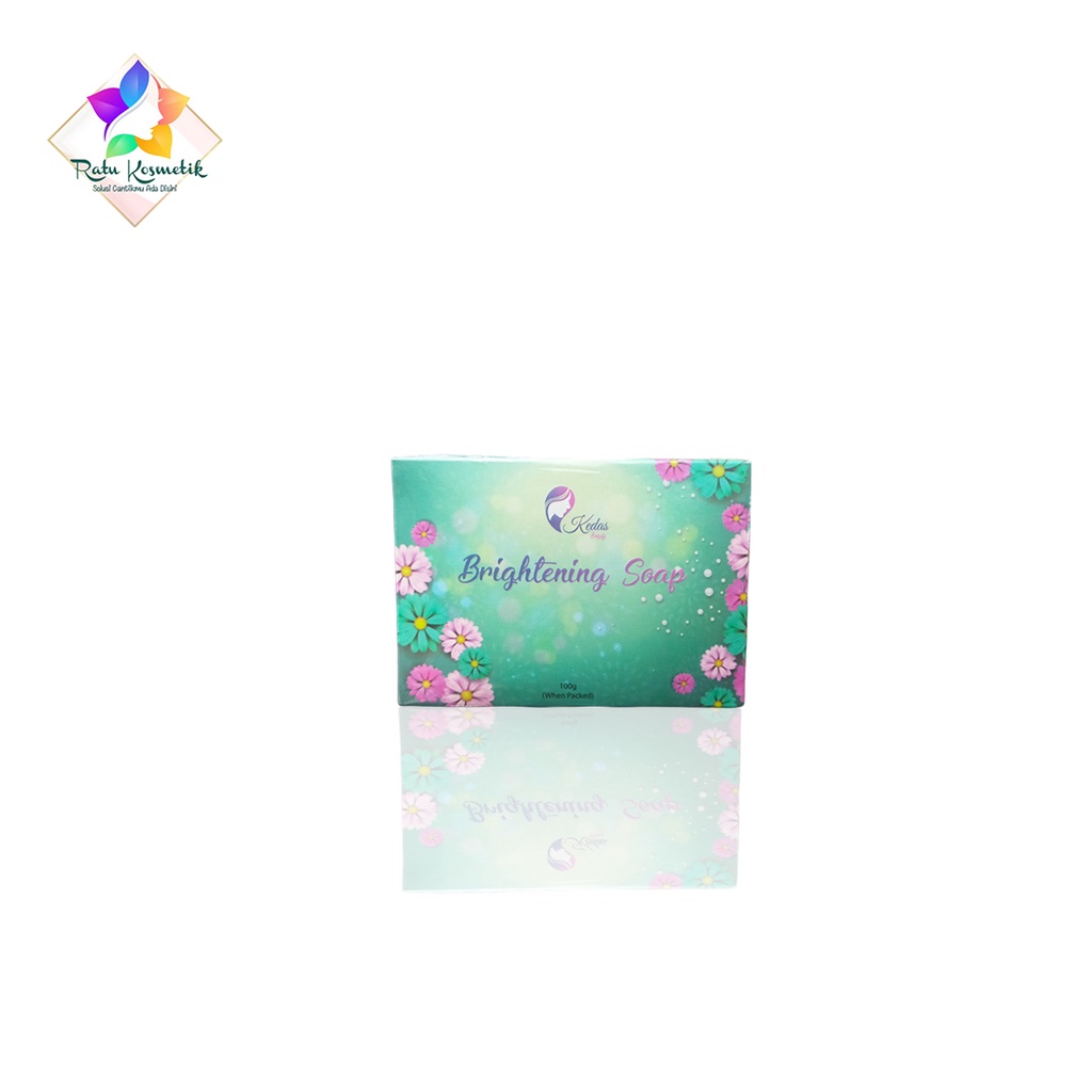 ❤ RATU ❤ Kedas Beauty Brightening Soap | Bright Body Serum | Sabun Pencerah Wajah Kedas Beauty (✔️BPOM)-Kedas BrightningSoap