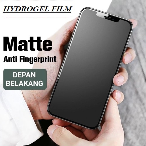 PWY MATTE HYDROGEL anti gores IPHONE 14 PRO MAX / 14 PRO / 14 PLUS / 14 DEPAN BELAKANG KAMERA