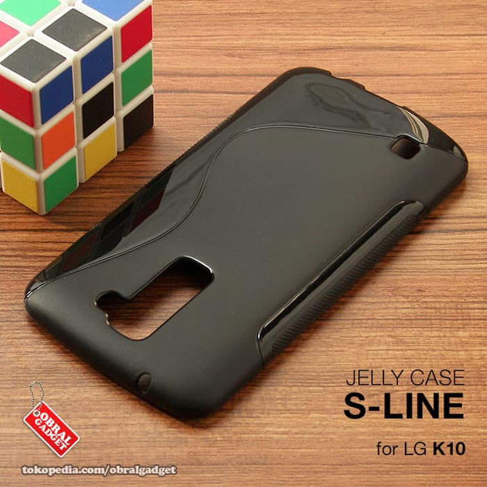 LG K10 Soft Jelly Gel Silicon Silikon Case Softcase Hitam 4G LTE K430
