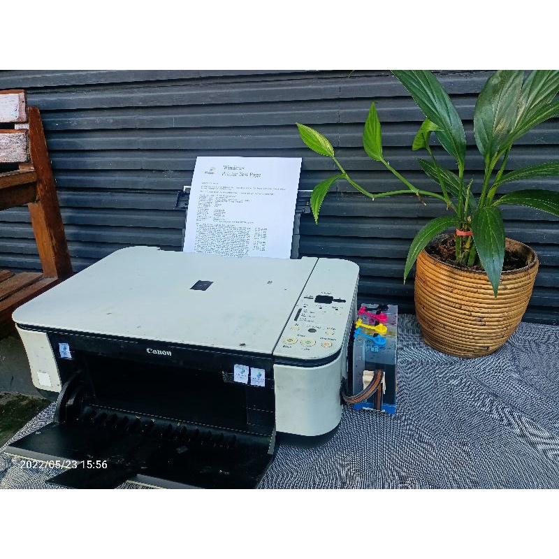 Printer CANON MP258 MODIF TABUNG INFUS  SECOND NORMAL