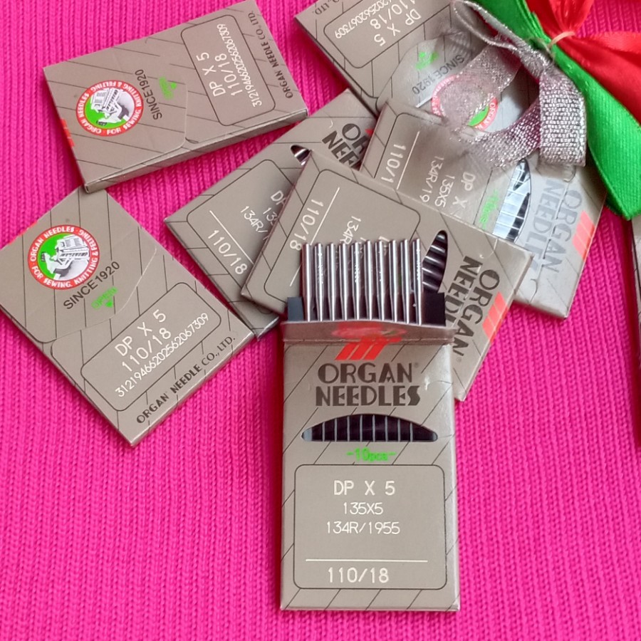 Jarum Jahit ORGAN DP ORIGINAL - Jarum Mesin Besar / Jarum Mesin Lubang